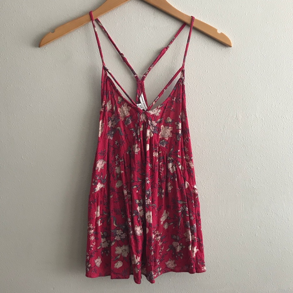 AEO Floral Tank
